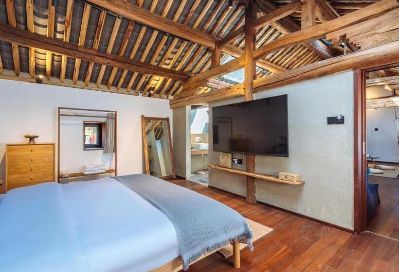 جناح غرفتين نوم, Ting Jian Empty Yard Pastoral Design Residential Dali Shop