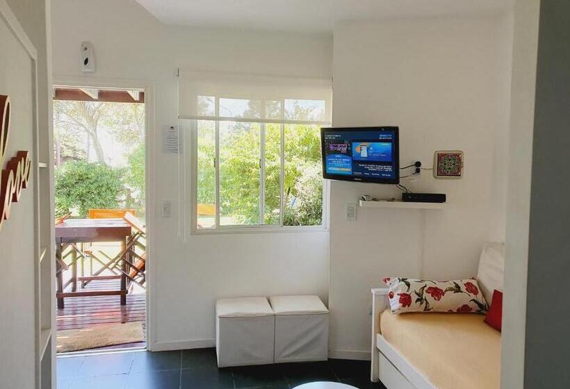 带1个卧室带花园景观的公寓, Septiembreloft