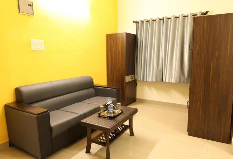 带1个卧室的公寓, Aradhya Inn Deralakatte