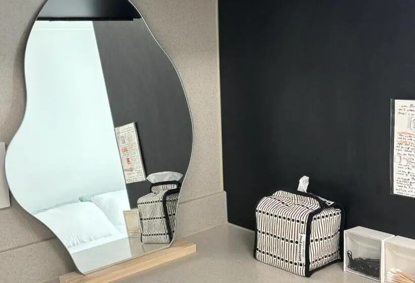 キングサイズベッドのスタンダードルーム, Feel At Home 동성로스타 비앤비