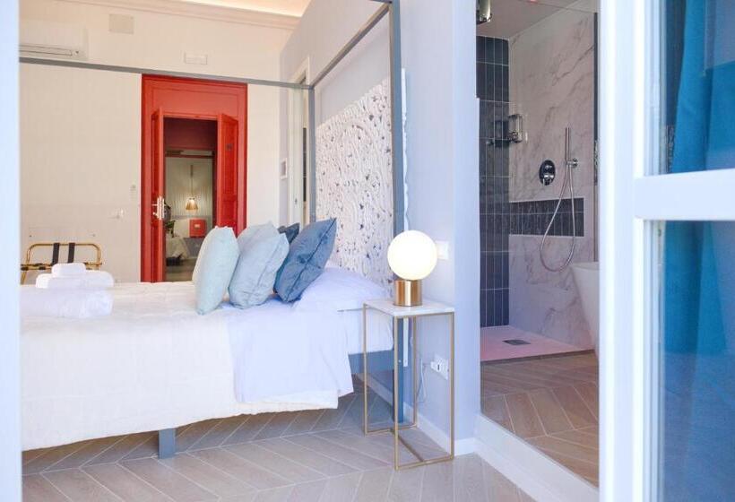 اتاق استاندارد با وان آب گرم, Le Dame Di Sicilia Sicilian Vintage Rooms