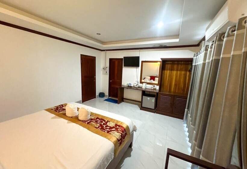 디럭스 룸, Vangvieng Sisavang Mountain View