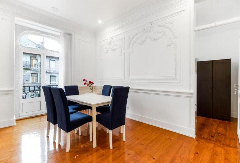 اتاق ساده سه نفره, Arroios   Third Floor