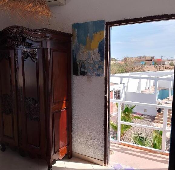 디럭스 룸 측면 바다 전망, Riad Ocean Beach Douira