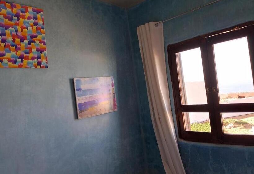 스탠다드 룸 바다 전망, Riad Ocean Beach Douira