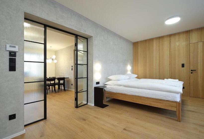 جناح مزود بجاكوزى, Apartmány Vila Terasy