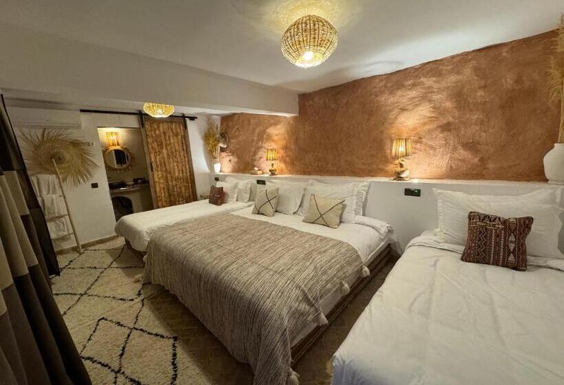 חדר דלוקס, Riad Sahara Stars Dades