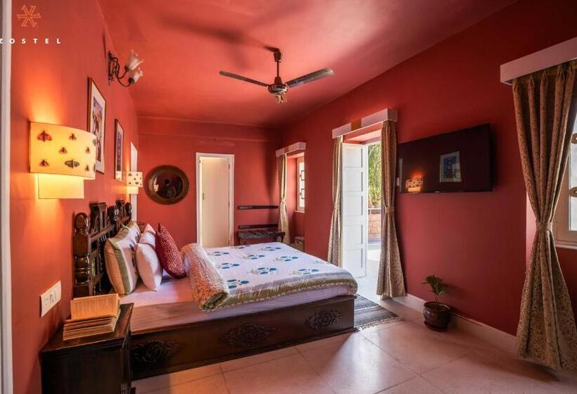 חדר סופריור עם מרפסת, Zostel Jodhpur