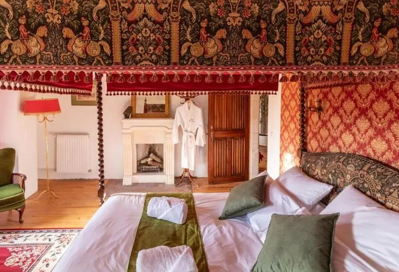 キングサイズベッドのスタンダードルーム, Château Le Beylon   Chambres D Hôtes