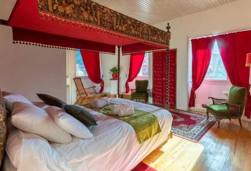 キングサイズベッドのスタンダードルーム, Château Le Beylon   Chambres D Hôtes