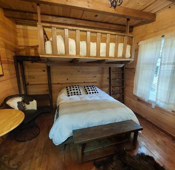 带1个卧室的高档别墅, La Cabaña Del Bosque