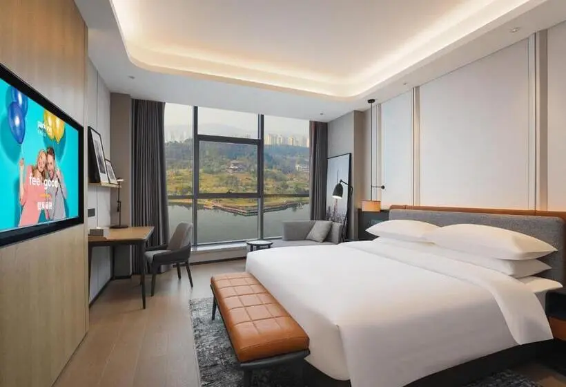 シングルデラックスルーム, Park Inn By Radisson Nanchong Yilong Star City Plaza