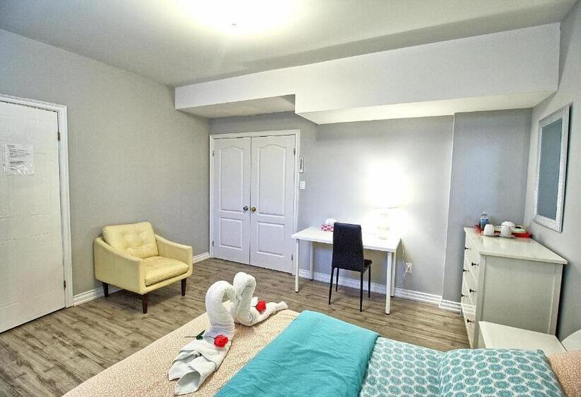 豪华房间, Bright Basement & Private Bathroom, Free Parking