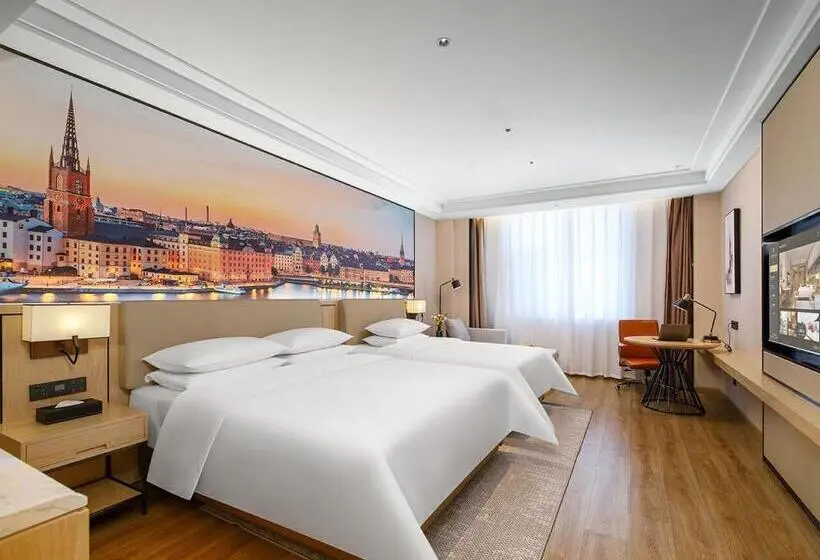 デラックスファミリールーム, Vienna International Hotel Lanzhou Sasseur Outlets & Yellow Riverside