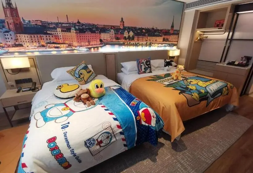 ファミリールーム, Vienna International Hotel Lanzhou Sasseur Outlets & Yellow Riverside
