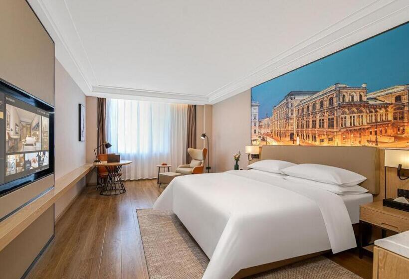 标准间, Vienna International Hotel Lanzhou Sasseur Outlets & Yellow Riverside