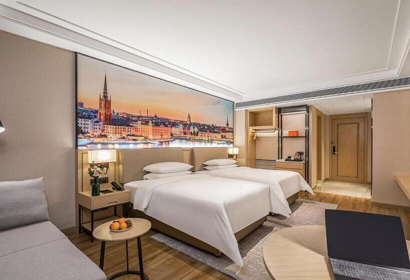 Номер бизнес-класса, Vienna International Hotel Lanzhou Sasseur Outlets & Yellow Riverside