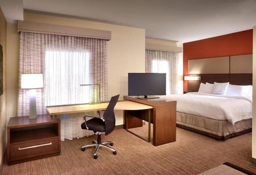 带大床的标准工作室, Residence Inn By Marriott Casper