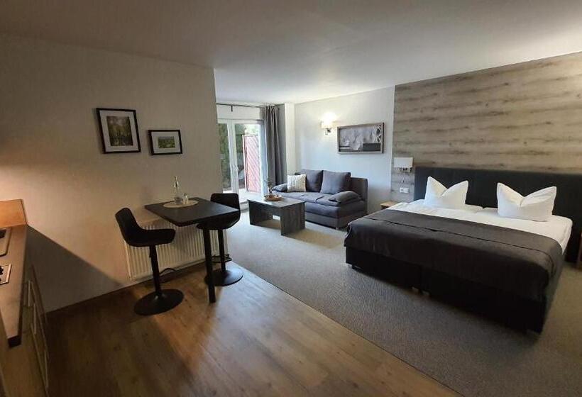 غرفة قياسية مزوَّدة بشُرفة, Spreewaldhof Romantik   Hotel Garni