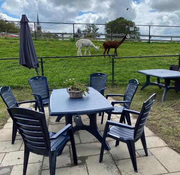 דירת חדר עם טרסה, Herberg Boerderij De Straat Hof