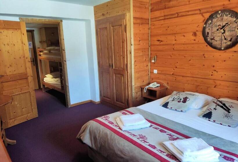 Четырехместный Номер Стандарт, Epicéa Lodge Hôtel