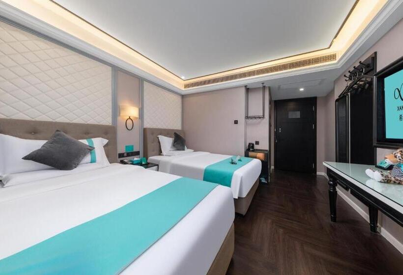 Номер Deluxe, Xana Hotelle   Guangzhou Jiangnanxi Metro Station