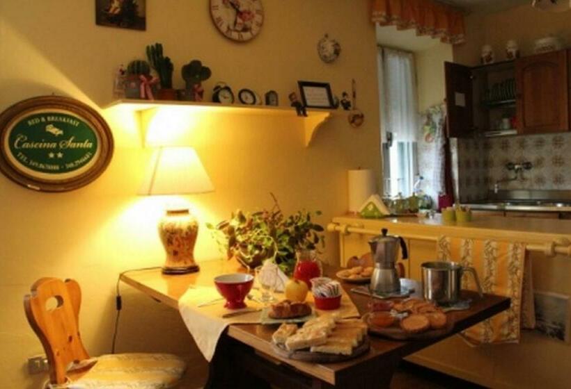 اتاق استاندارد با سرویس بهداشتی مشترک, B&b Cascina Santa Gavi