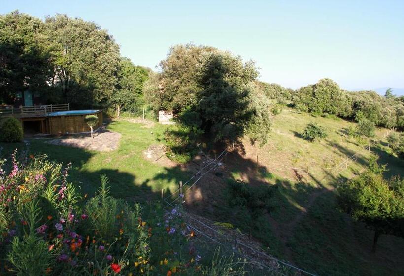 带景观的三人标准房间, Chambres D'hôtes Vue Panoramique Proche De Carcassonne