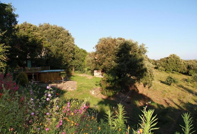 带景观的三人标准房间, Chambres D'hôtes Vue Panoramique Proche De Carcassonne