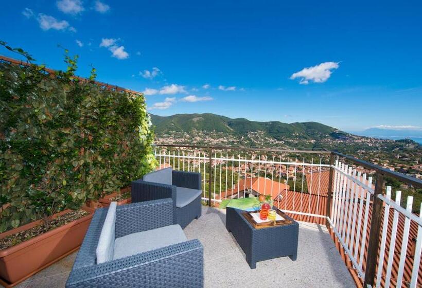 חדר סטנדרט לארבעה נוף לים, Valle Degli Dei