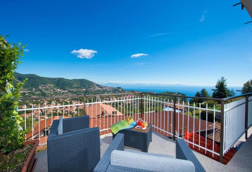 חדר סטנדרט לארבעה נוף לים, Valle Degli Dei