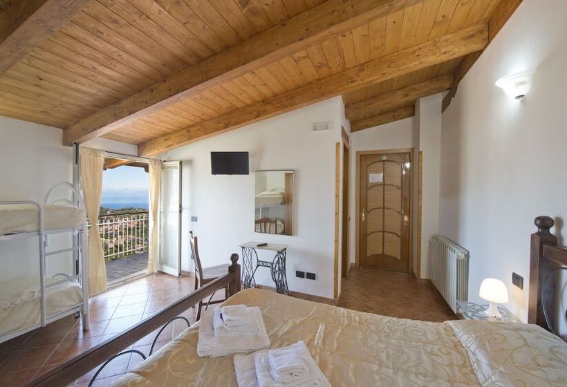 Quarto Quádruplo Estandar Vista Mar, Valle Degli Dei