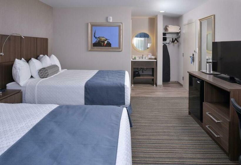 غرفة ديلوكس مزودة بشرفة, Anchored Inn At Hidden Harbor