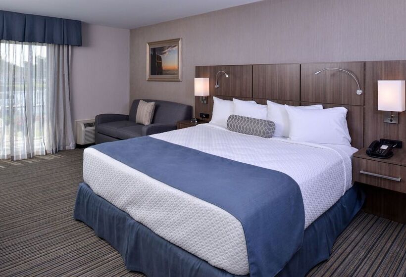 غرفة ديلوكس مزودة بشرفة, Anchored Inn At Hidden Harbor