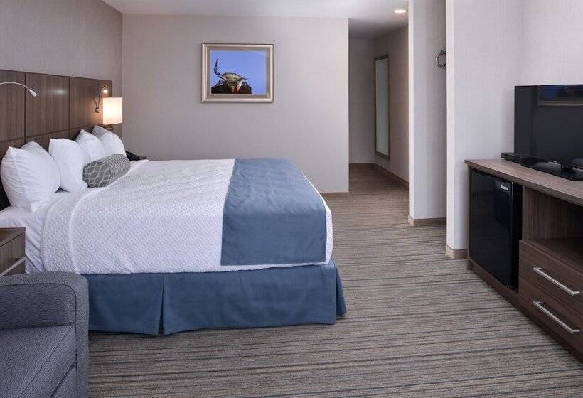 غرفة ديلوكس مزودة بشرفة, Anchored Inn At Hidden Harbor