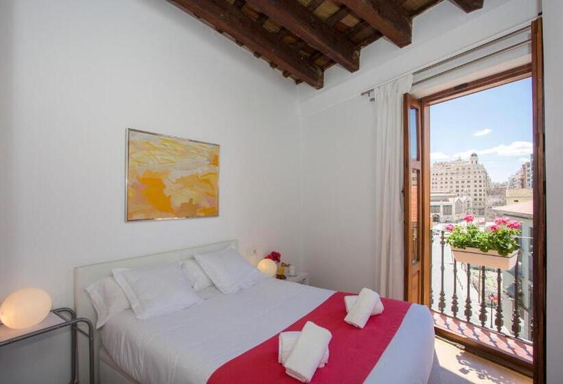 آپارتمان 1 خوابه با بالکن, Singularstays Plaza Del Mercado