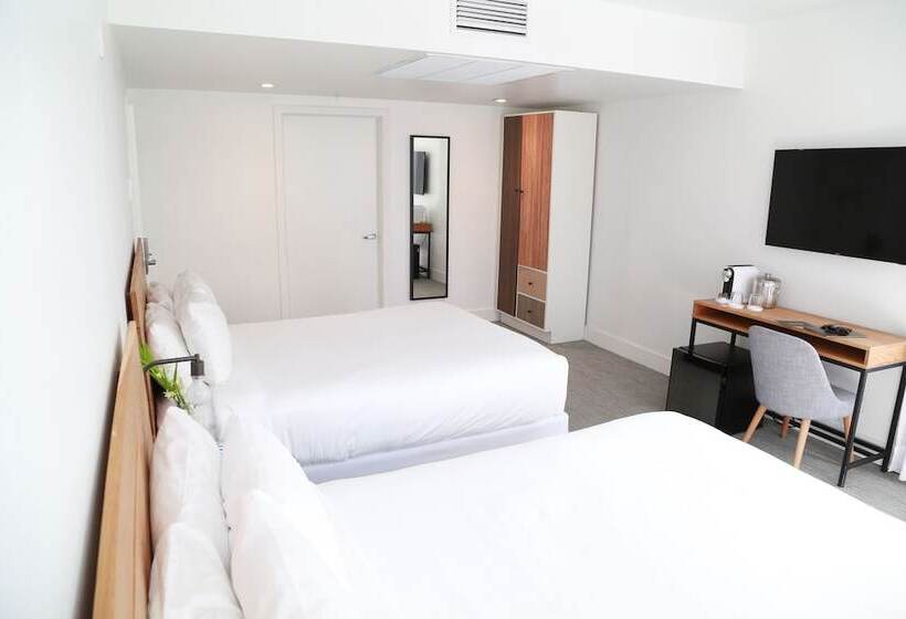 חדר סטנדרט שתי מיטות זוגיות, The Meridian Hotel Miami Beach