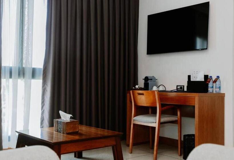 آپارتمان سوپریور 1 خوابه, Star Land Hotel Bonapriso