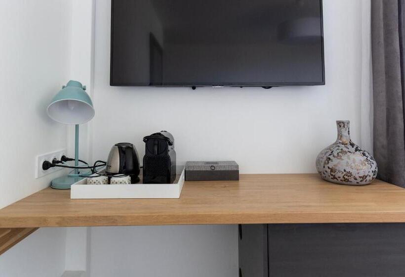 스탠다드 발코니 룸 바다 전망, Domaine Du Grand Bec