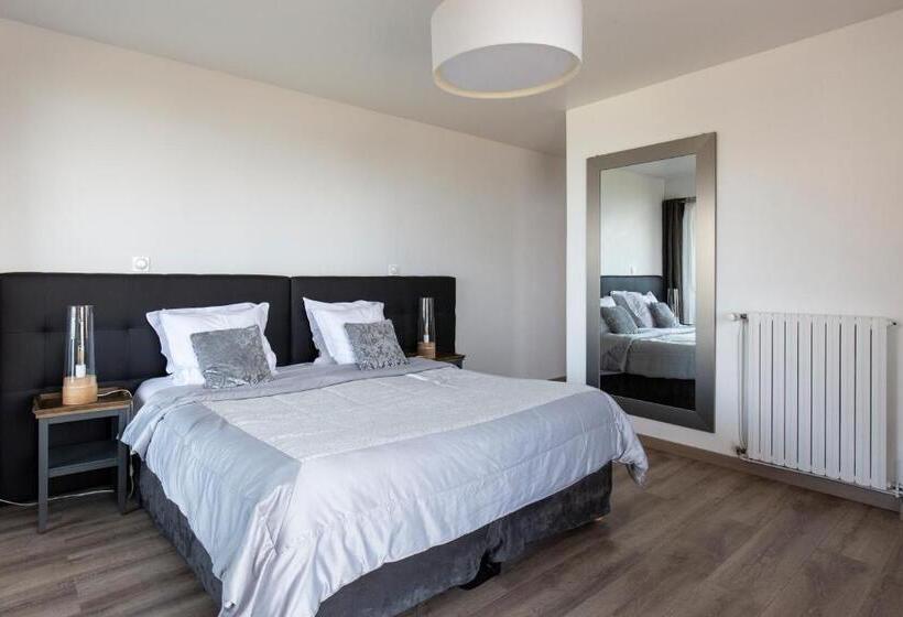 스탠다드 발코니 룸 바다 전망, Domaine Du Grand Bec