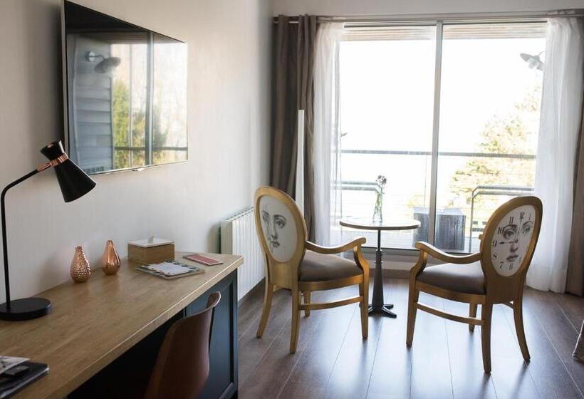 디럭스 룸 바다 전망, Domaine Du Grand Bec