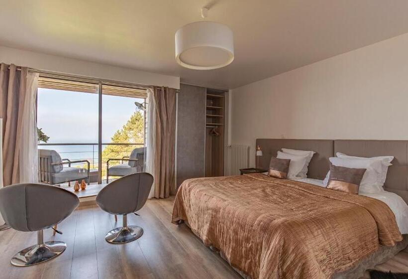 디럭스 룸 바다 전망, Domaine Du Grand Bec