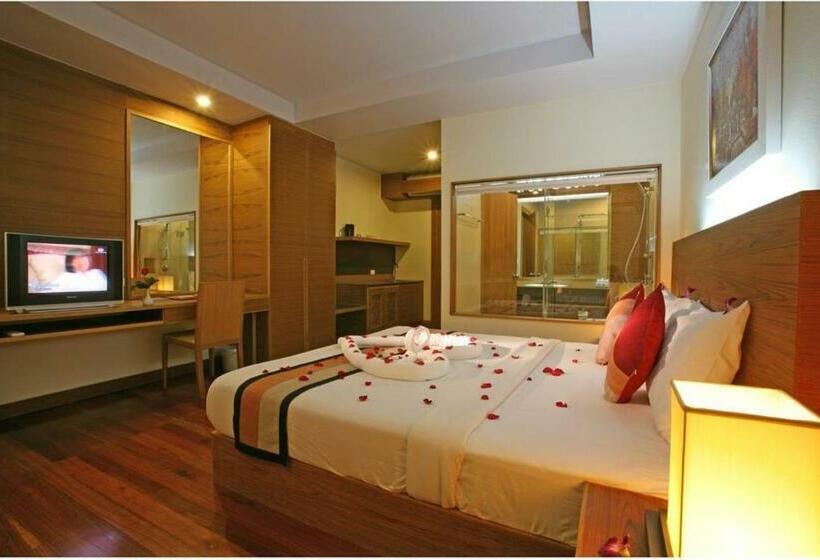 디럭스 룸, Baan Saikao Plaza Hotel & Service Apartment