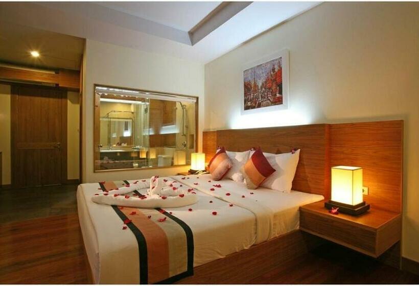 디럭스 룸, Baan Saikao Plaza Hotel & Service Apartment