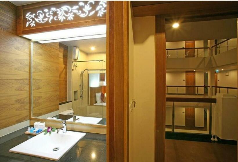 디럭스 룸, Baan Saikao Plaza Hotel & Service Apartment