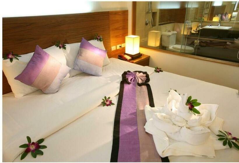 디럭스 룸, Baan Saikao Plaza Hotel & Service Apartment