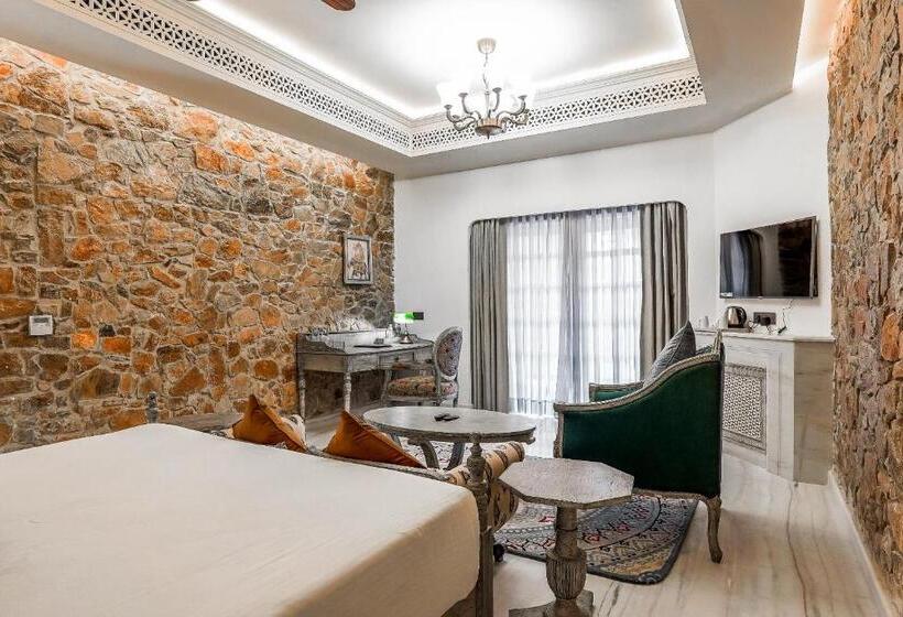 1침실 빌라 정원 전망, Juna Mahal Jungle Resort Ranthambore