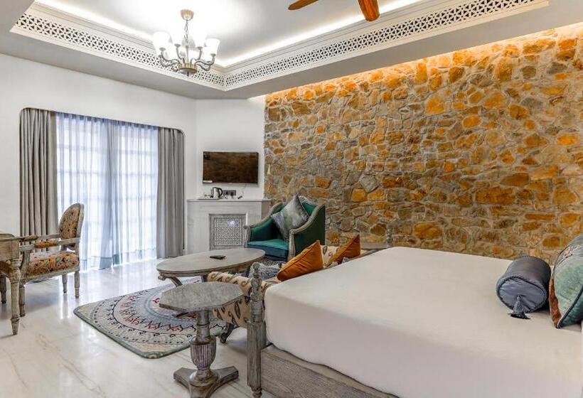 1침실 빌라 정원 전망, Juna Mahal Jungle Resort Ranthambore
