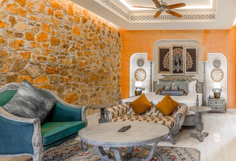 1침실 빌라 정원 전망, Juna Mahal Jungle Resort Ranthambore