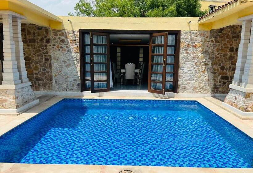 침실 2개 빌라, Juna Mahal Jungle Resort Ranthambore